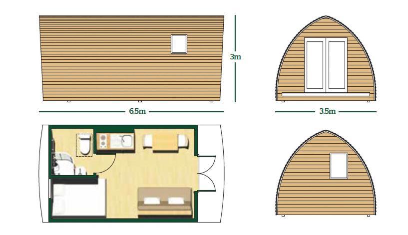 Villa Loch Shin Glamping Pods Lairg Exterior foto
